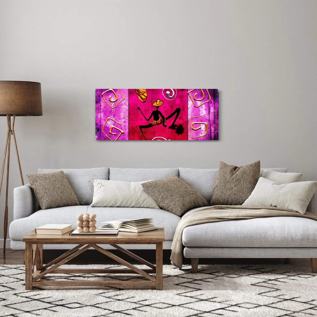 Történelmi falfestmény képe (120x50 cm)