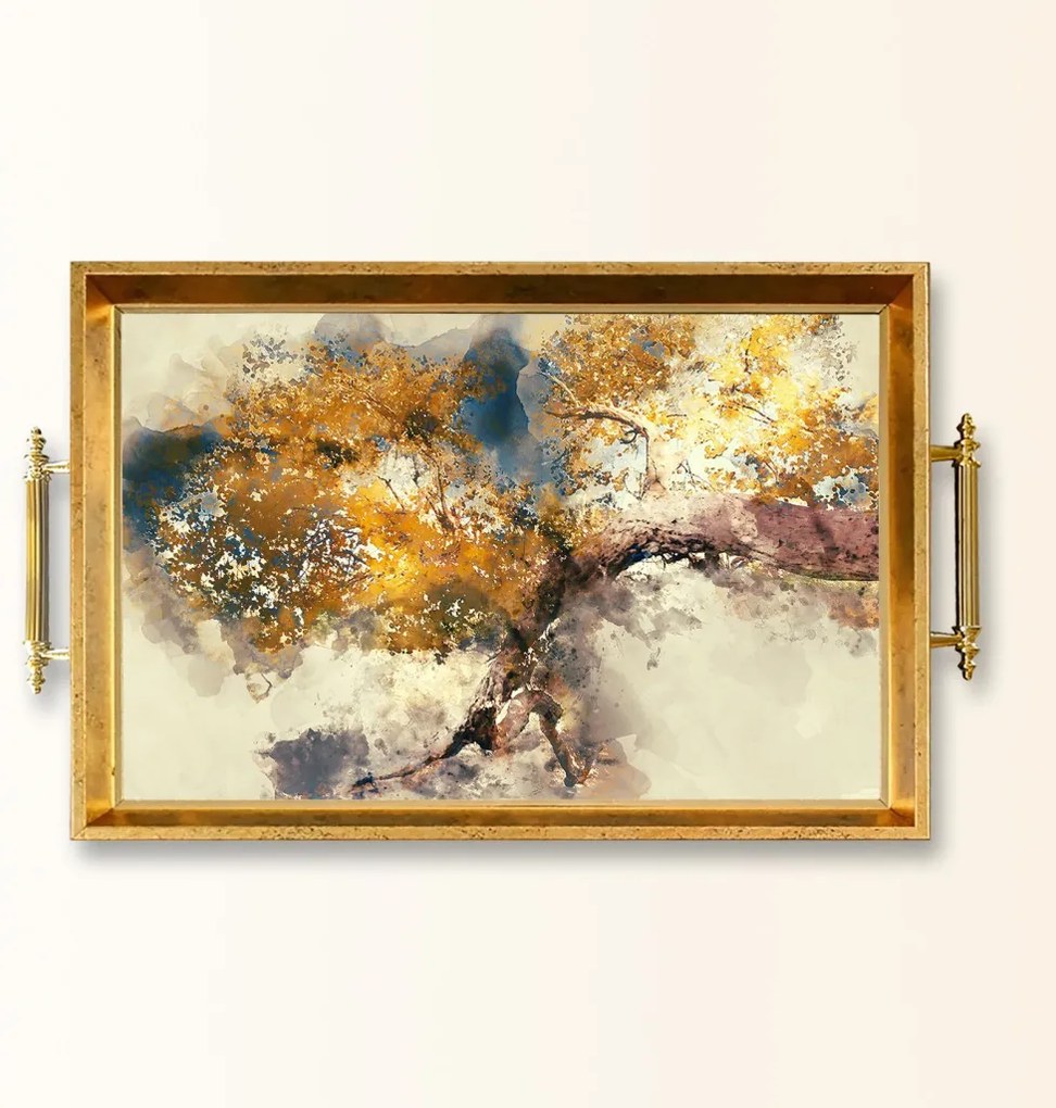 Üveg tálca, 38×24 cm – TPEA9946