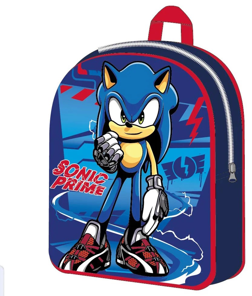 Sonic a sündisznó Prime hátizsák, táska 30 cm