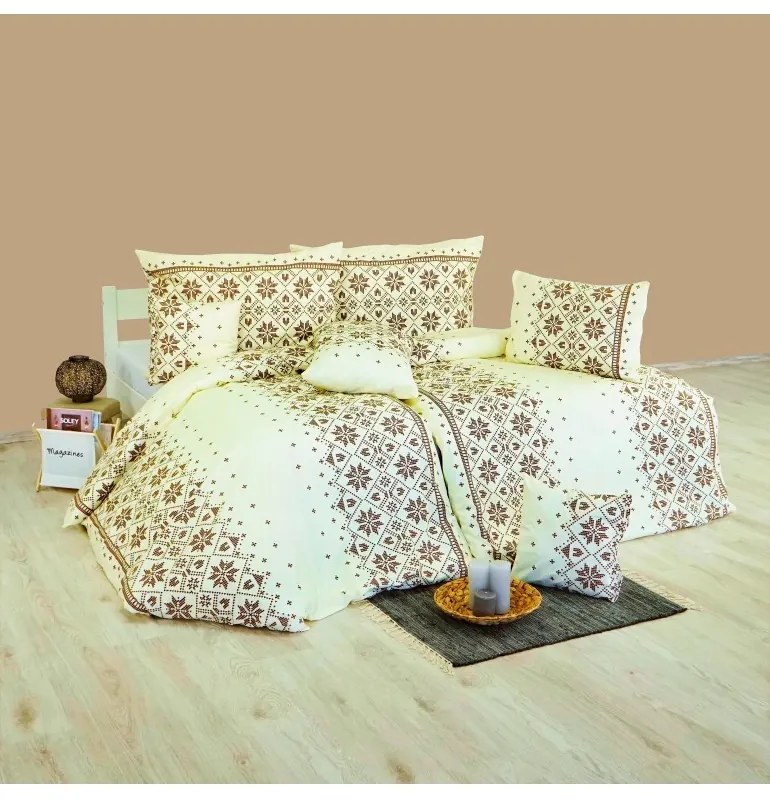 EMI Etno ágyneműhuzat, A standard egyszemélyes ágy szett tartalma: 1x 140x200 + 1x 70x90