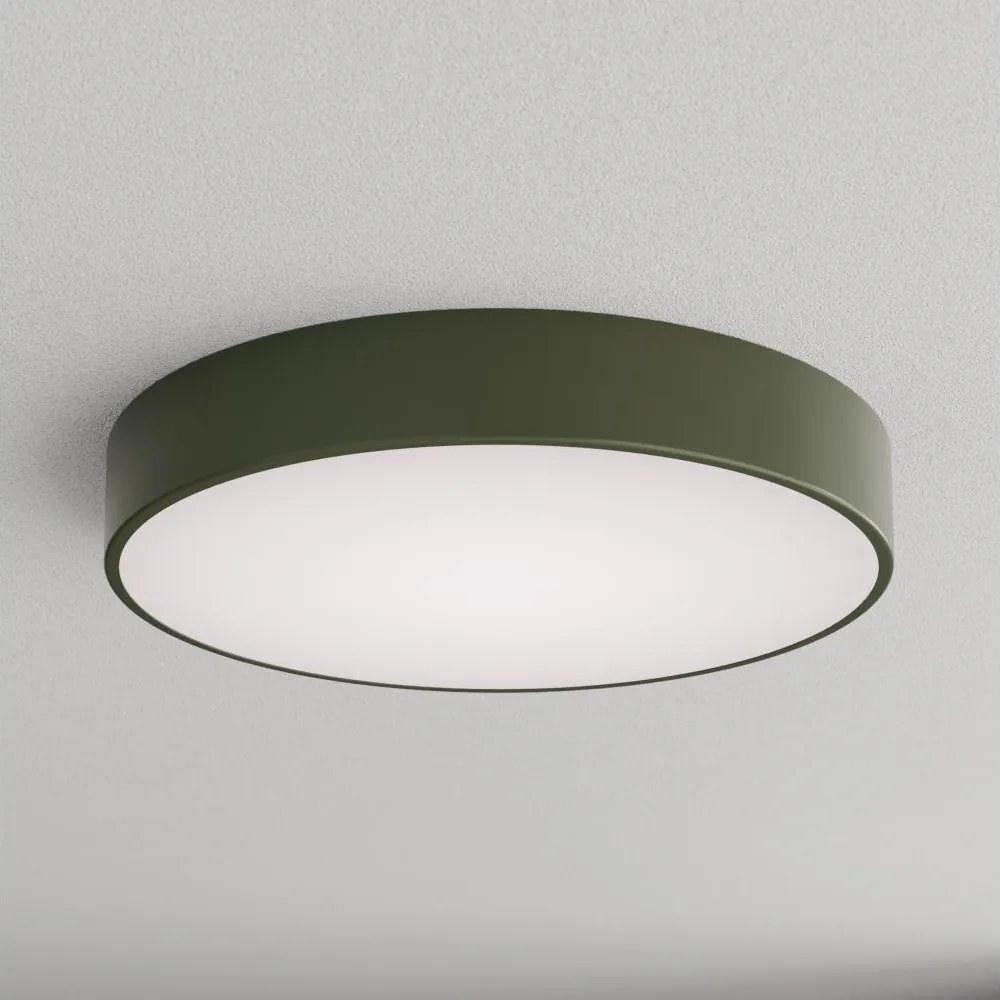 Brilagi - Mennyezeti lámpa CLARE 4xE27/40W/230V átm. 50 cm khaki