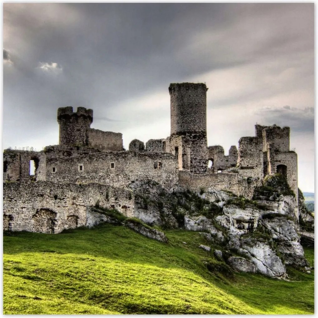 Poszterek 100x100 Kastély a Kertvárosban