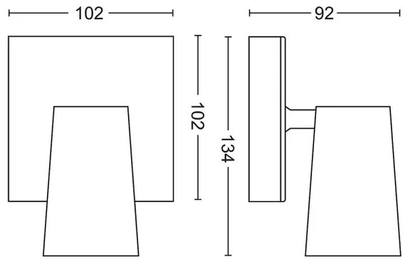 Philips 50571/31/PN - LED Spotlámpa MYLIVING PAISLEY 1xGU10/5,5W/230V