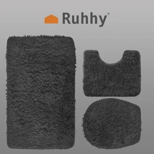 Fürdőszobaszőnyeg - szett - szürke Ruhhy 24353