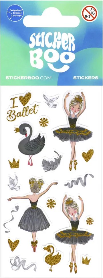 Balett, Balerina Gold matrica szett