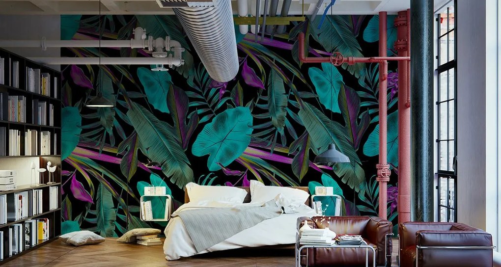 Dzsungel design fotótapéta - VE270-180 - 270x180cn