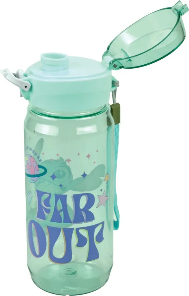 Disney Lilo és Stitch, A csillagkutya Blast műanyag kulacs akasztóval 600 ml