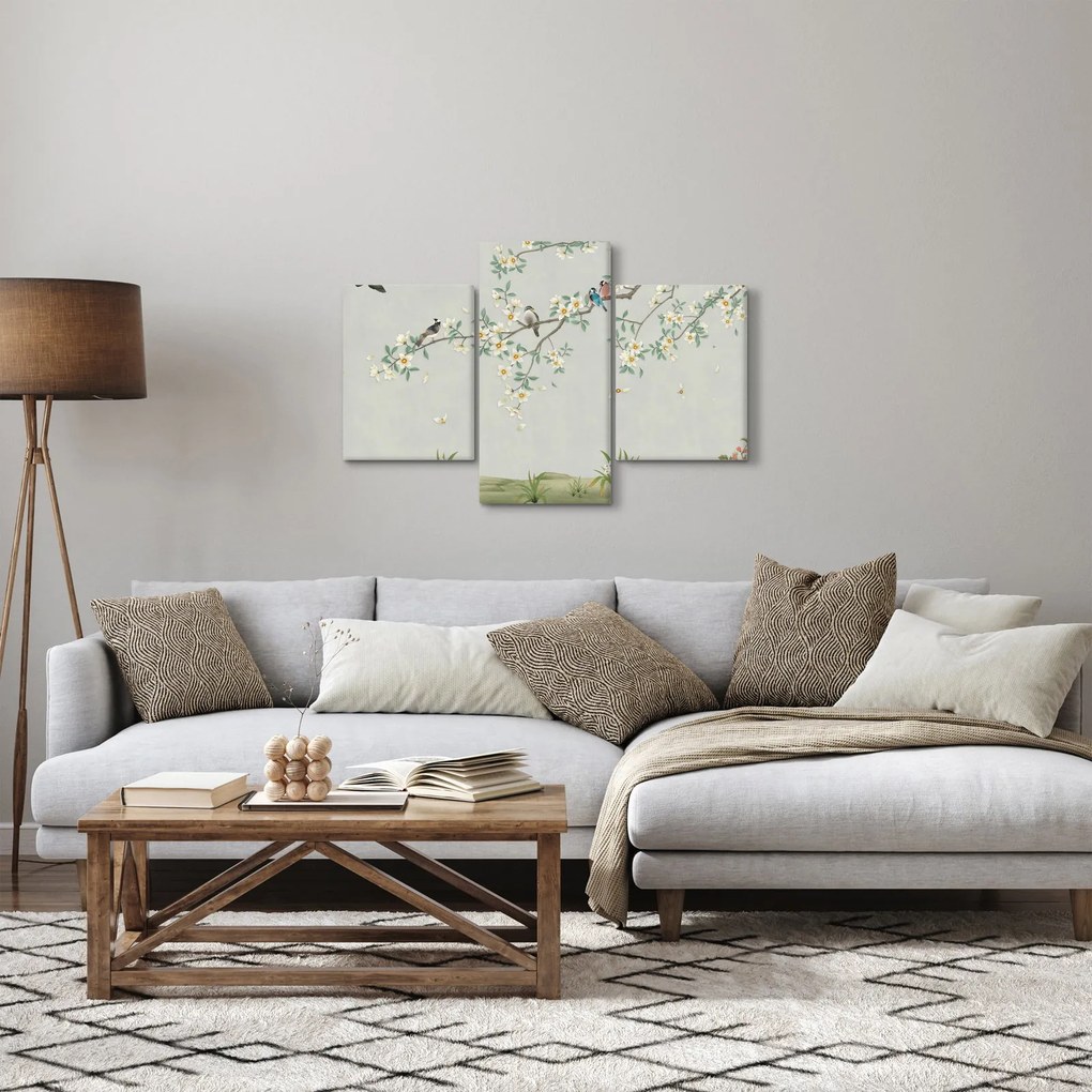 Kép - madárleszállás (90x60 cm)