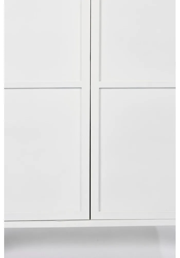 Fehér fém tálalószekrény 35x150 cm Miya – White Label