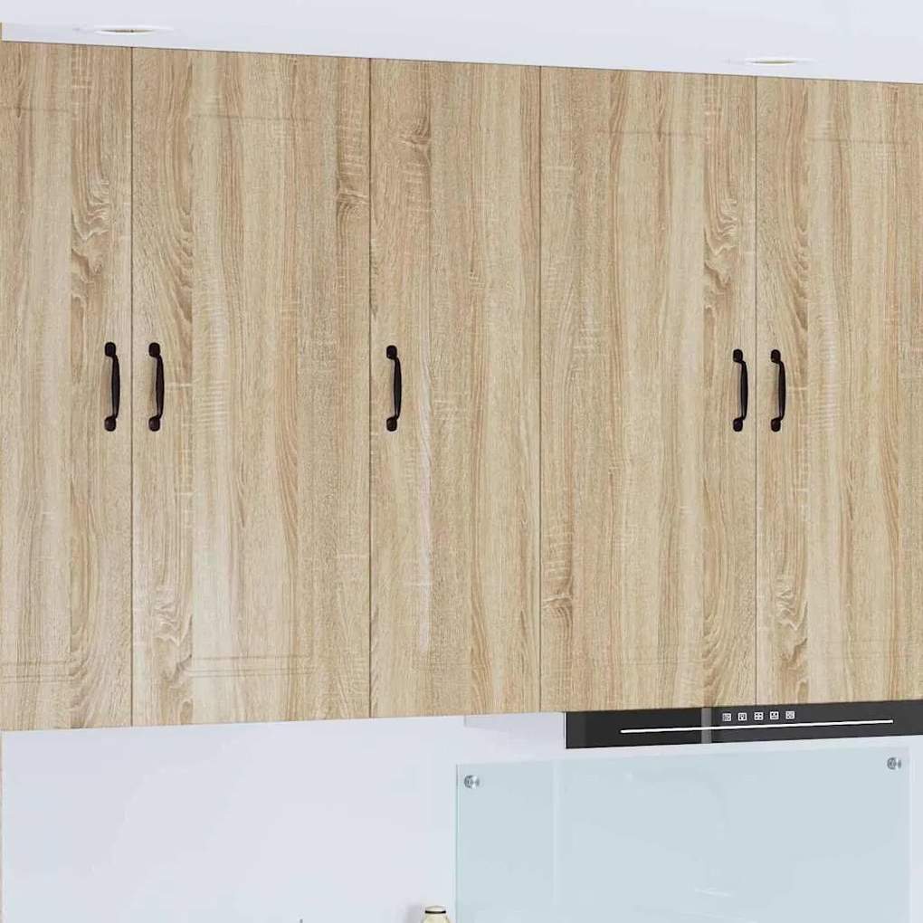 Fali konyhaszekrény Sonoma tölgy 30 x 31 x 100 cm Faanyag