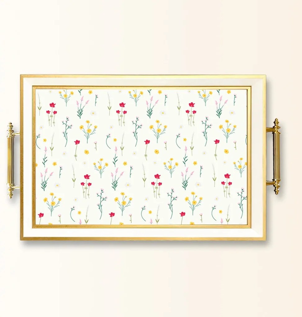 Üveg tálca, 38×24 cm – TPB9789