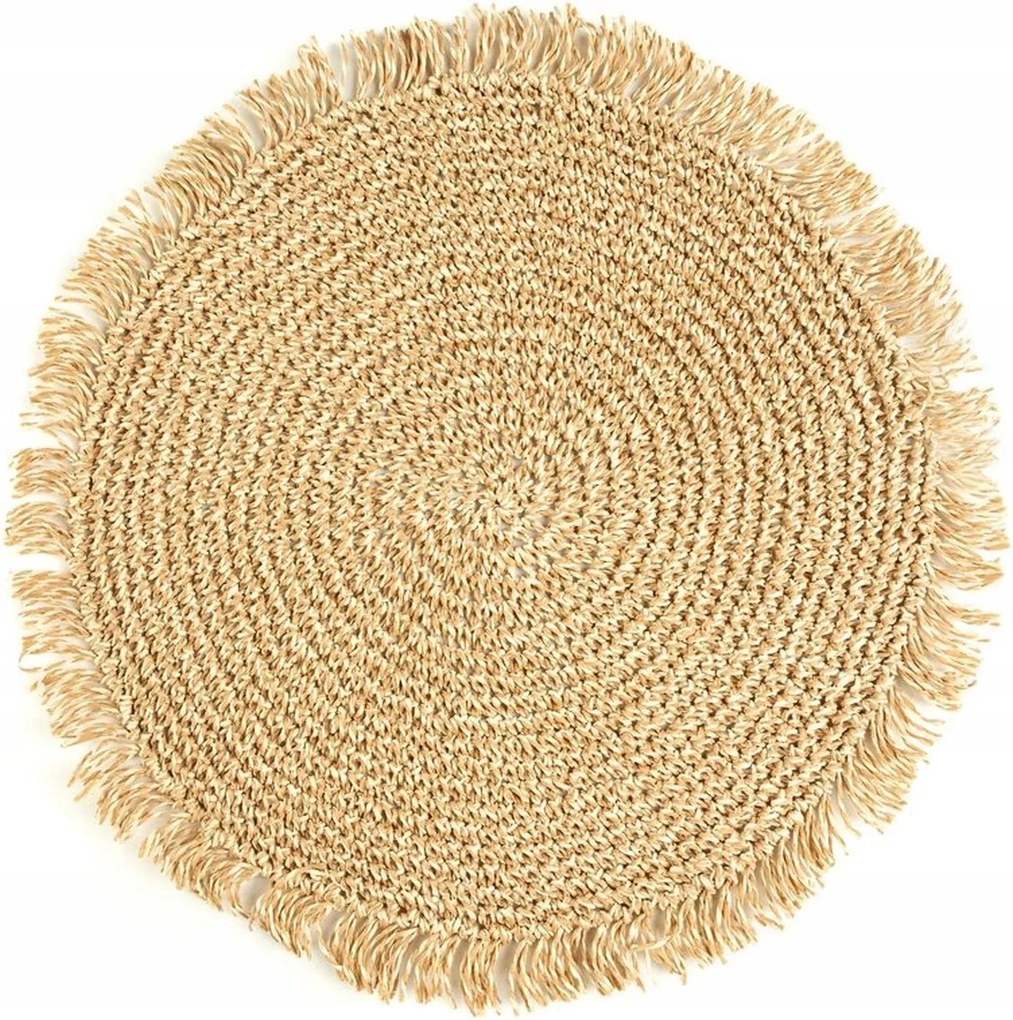 Dekorációs Alátét 38cm Bézs Kerek