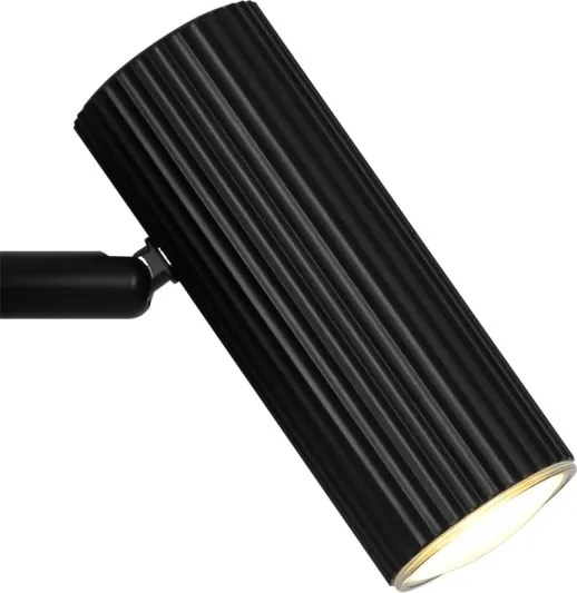 Nordlux - Falra szerelhető spotlámpa VICO 1xGU10/5W/230V fekete
