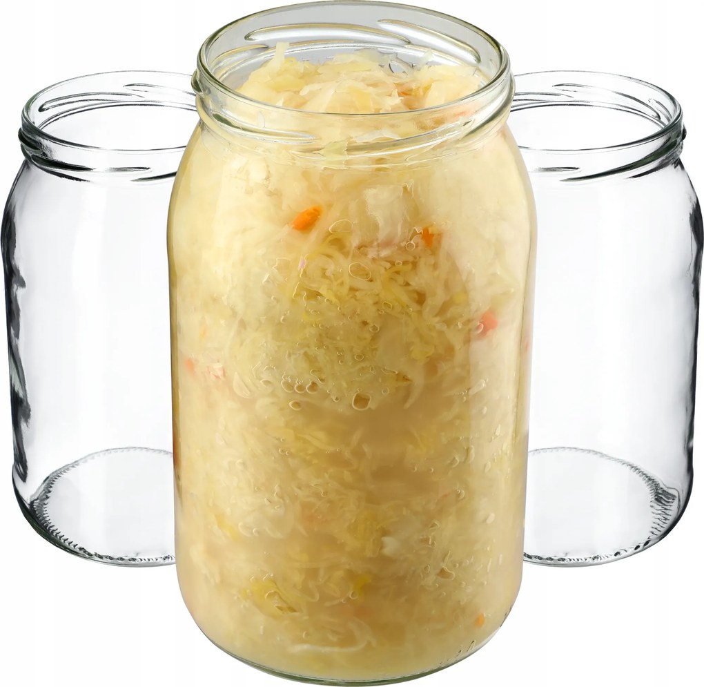 8x Befőttesüveg 900ml Mézes Lekvár