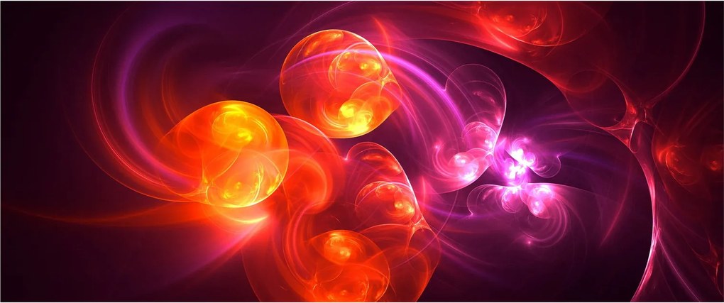Modern absztrakció képe (120x50 cm)