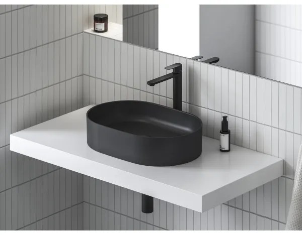 Ravak X070459 - Mosdócsaptelep CHROME 30,3 cm fekete