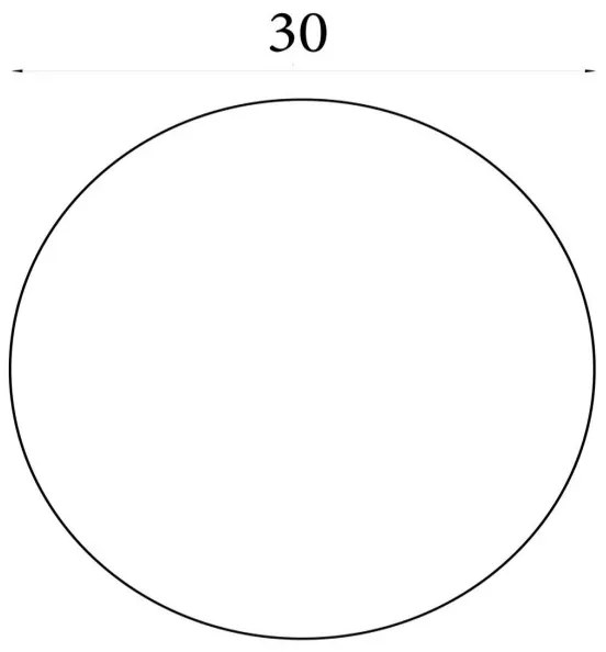 Searchlight 83829-30WH - LED mennyezeti lámpa CLOUDS LED/16W/230V átm. 30 cm