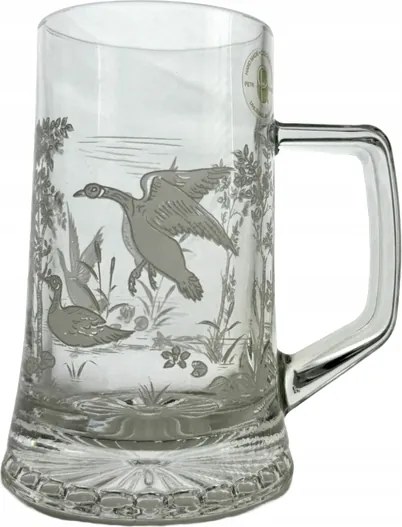 Kacsa sörös pohár, bögre, fél literes 0,4l fehér