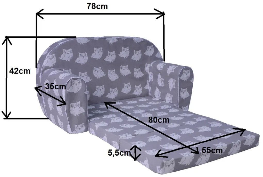 Gyerek kanapé - kutyusok