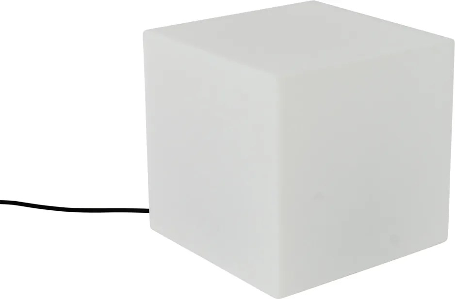 Nura 2 darabos kültéri állólámpa szett, fehér, 30 és 38 cm, négyzet alakú, IP44
