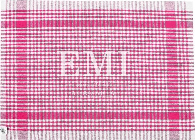 EMI piros kockás konyharuha szett 3 db