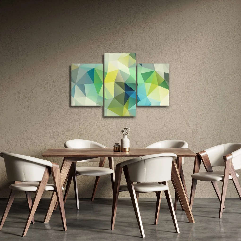 A geometriai absztrakció képe (90x60 cm)