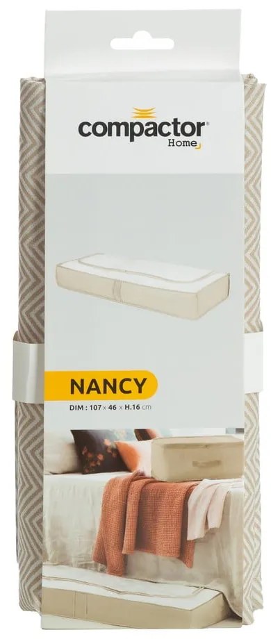 Textil ágy alatti tárolódoboz Nancy – Compactor