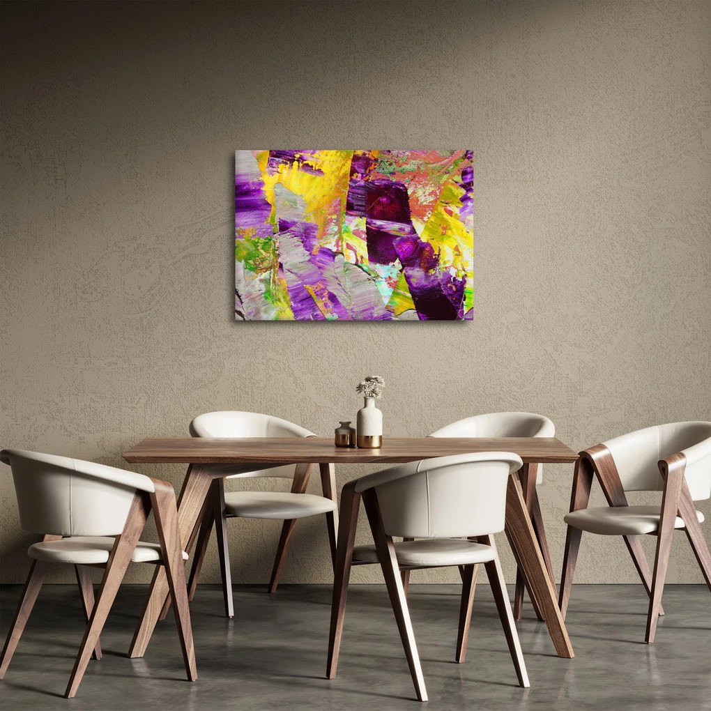 Absztrakció kép - festmény (70x50 cm)