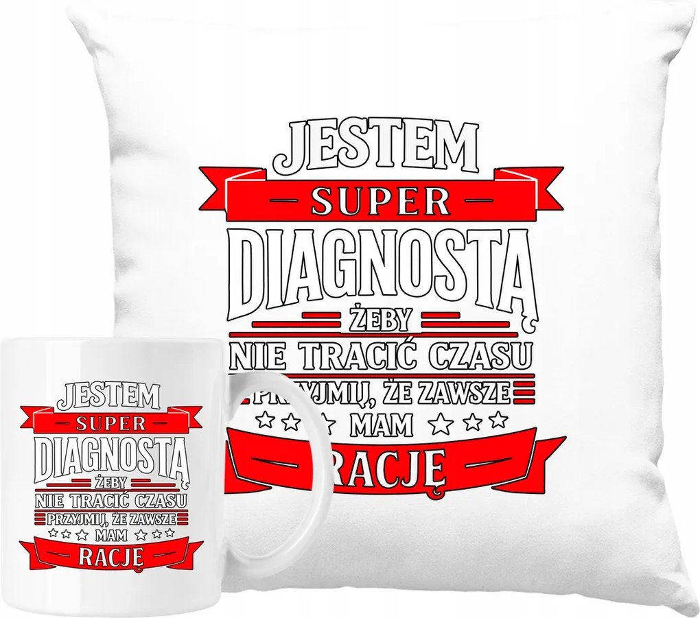 Bögre Szett Párna Szuper Diagnosztika Ötlet Ajándék