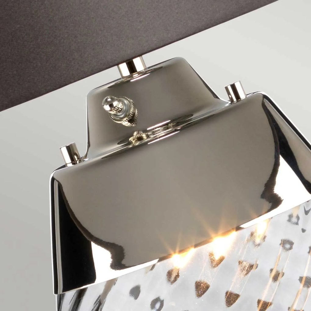 Elstead glamour modern asztali lámpa lena large szürke elslena-tl-l-smoke