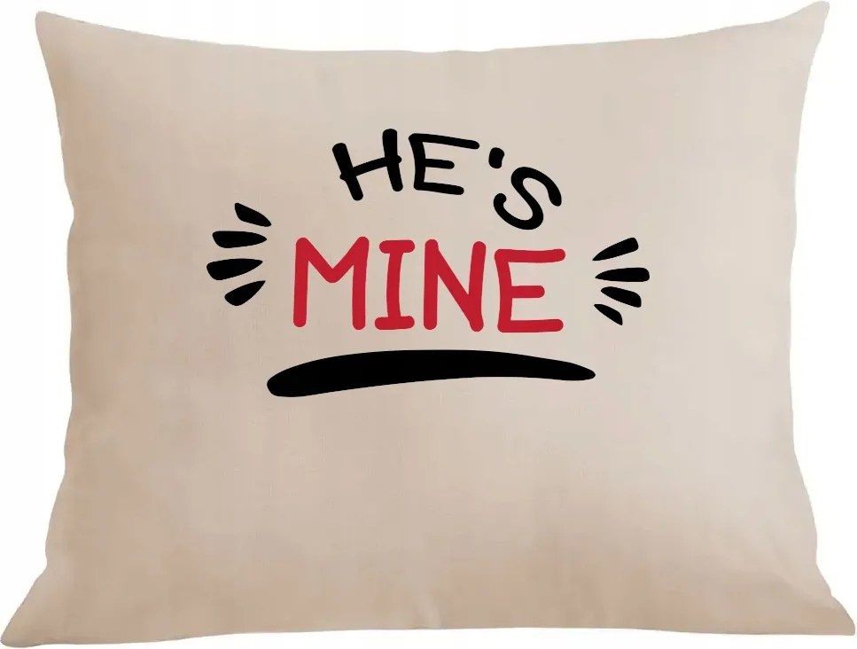 Párna párnahuzat Neki He’s Mine My