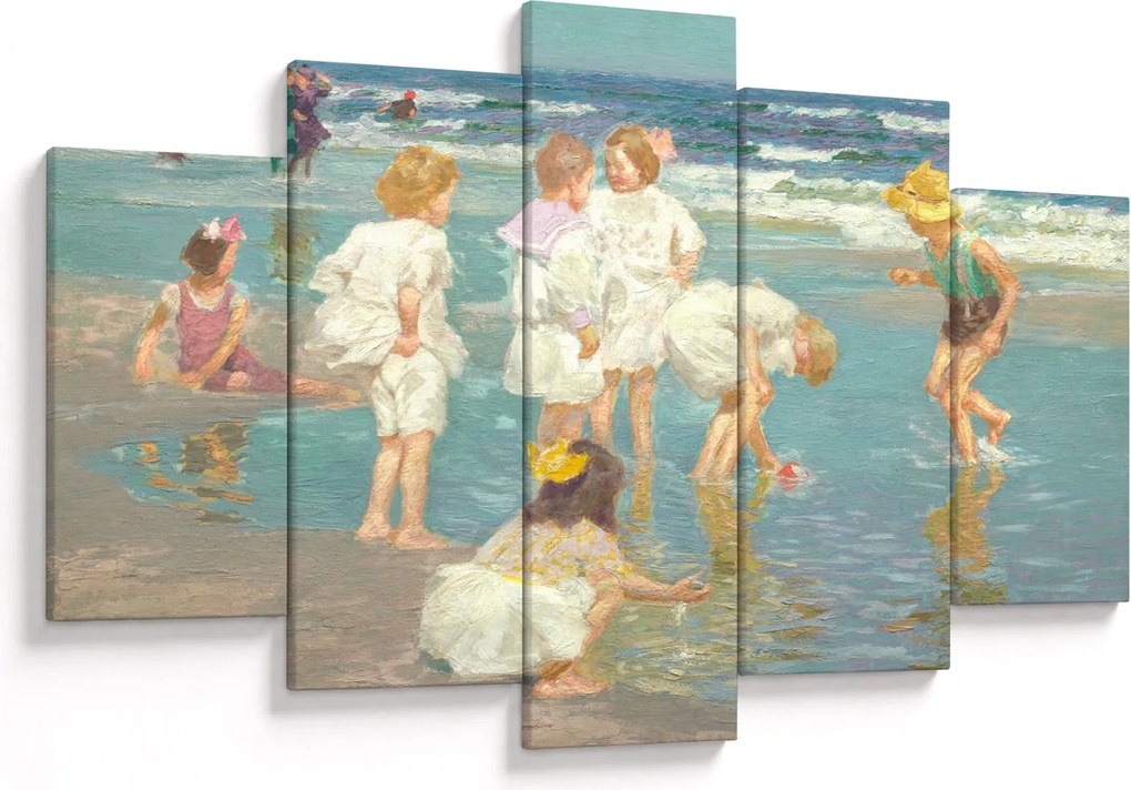 Kép - Edward Henry Potthast, A Holiday, reprodukciók (150x105 cm)