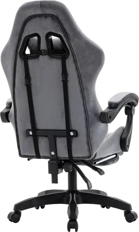 Irodai/gamer szék, szürke, LOPES