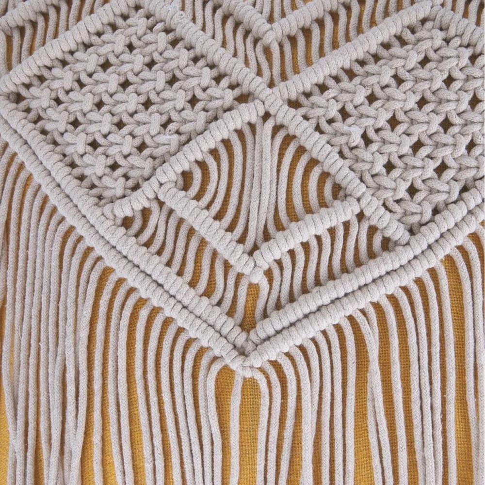 Textil díszpárna 45x45 cm Macrame – VDE Tivoli 1996