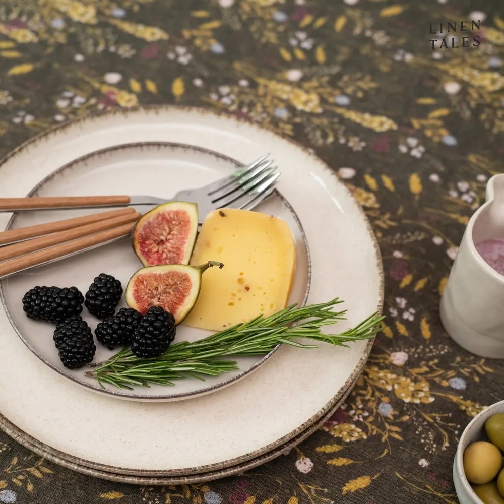 Len asztalterítő 140x300 cm Woodland – Linen Tales