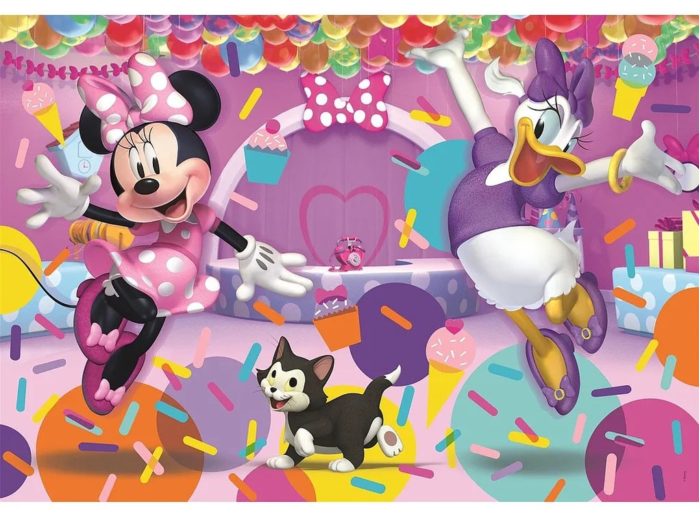Disney Minnie Confetti Party 104 db-os puzzle Clementoni