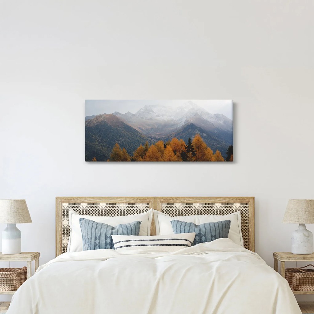 Kép - Kilátás a hegyre (120x50 cm)