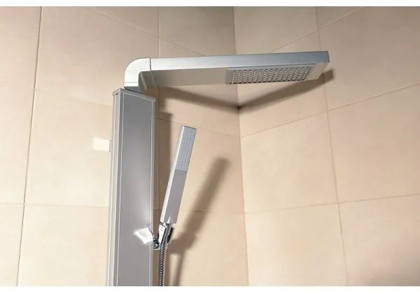 Aqualine - ROME zuhanyszett, fényes króm