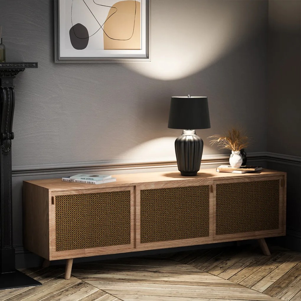 Quintiesse BEXLEY QN-BEXLEY-TL-BKPN Asztali lámpa 1x60W/E27