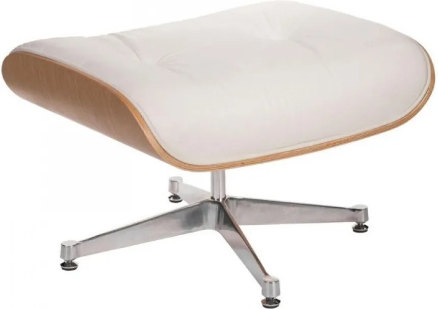 Vip lábtartó fehér natúr ezüst bázis