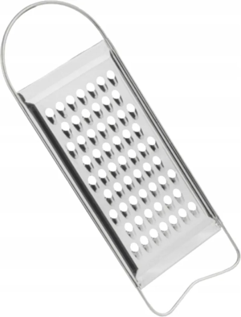 Kézi reszelő lapos egyoldalas zöldség/répa acél Nagy Szemű