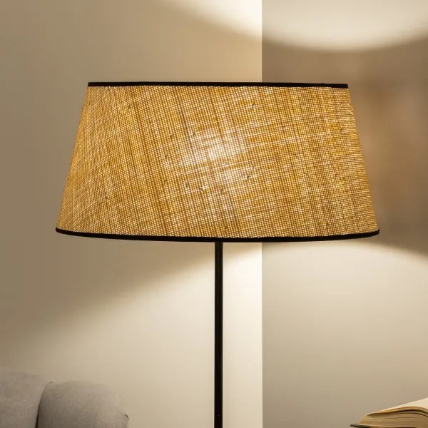 Brilagi - LED állólámpa CERIA 1xE27/40W/230V átm. 50 cm bézs/fekete