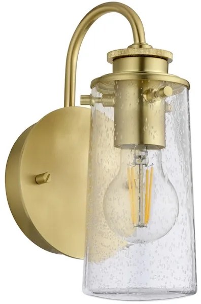 Kichler -  Fürdőszobai fali lámpa BRAELYN 1xE27/40W/230V IP44 arany