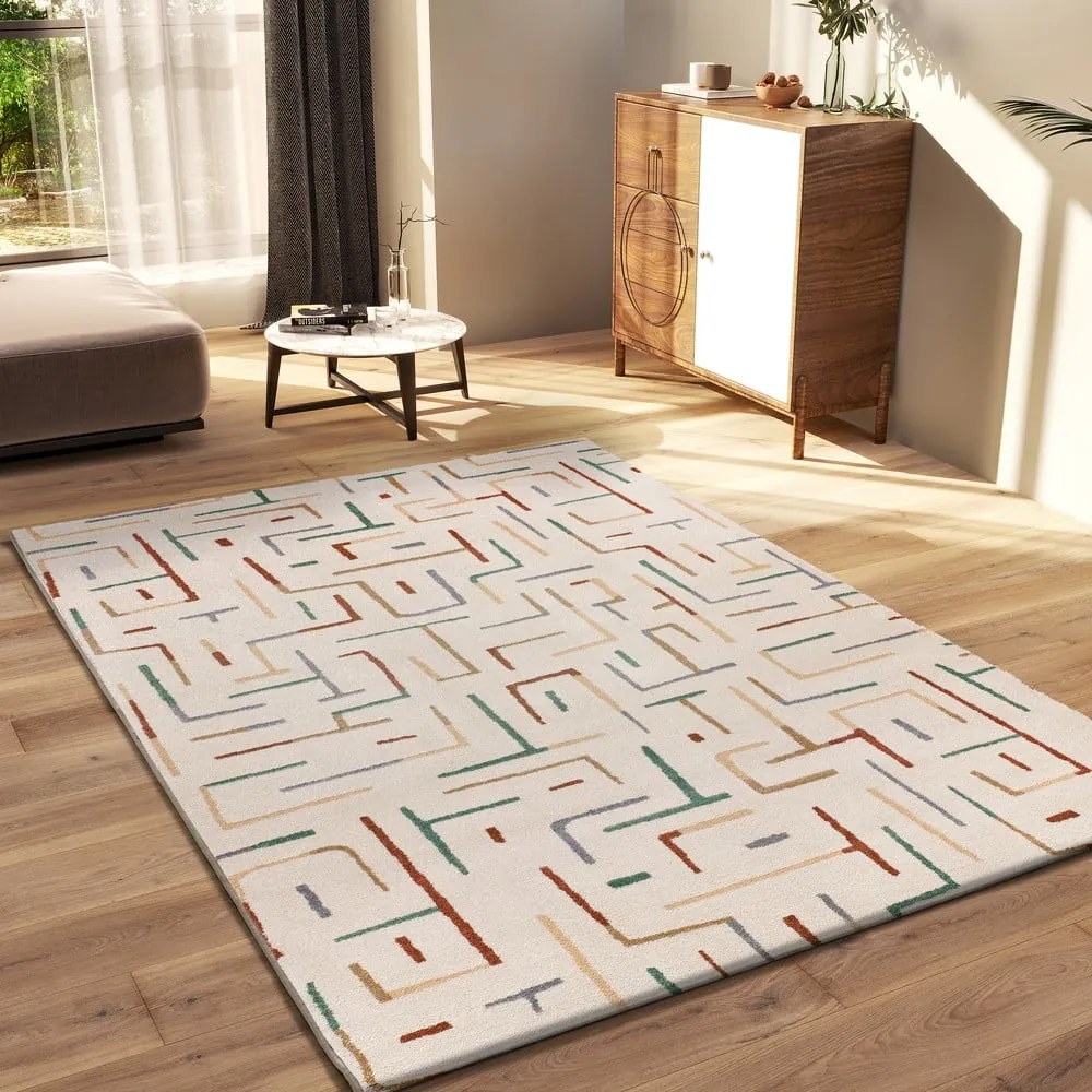 Krémszínű szőnyeg 80x150 cm Beruti – Universal