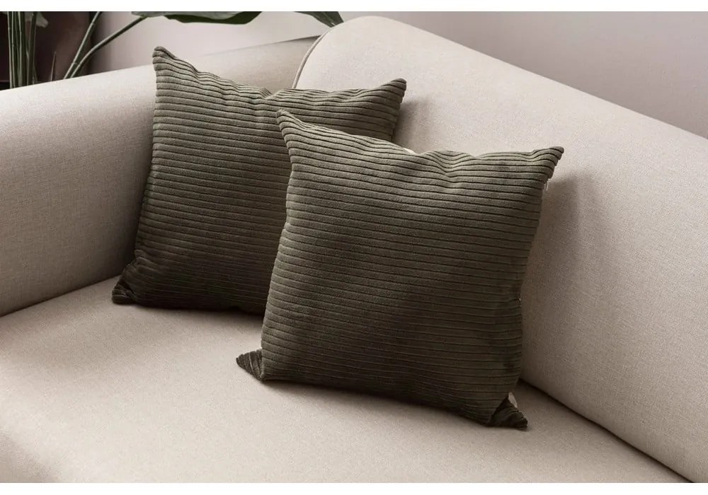 Kordbársony párnahuzat szett 2 db-os 43x43 cm – Mioli Decor