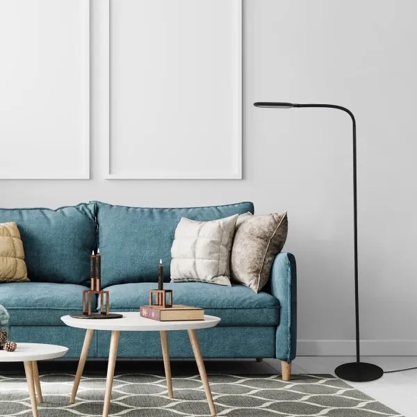 Rabalux 74009 - ADELMO LED állítható érintős állólámpa 10W 230V fekete