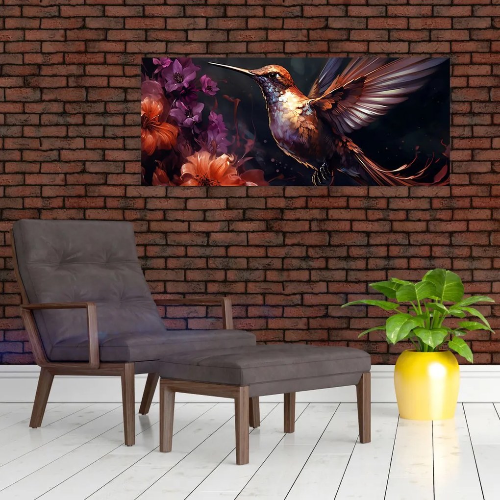 Kép - Kolibri (120x50 cm)