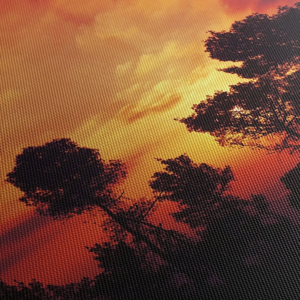 Naplemente képe (90x60 cm)