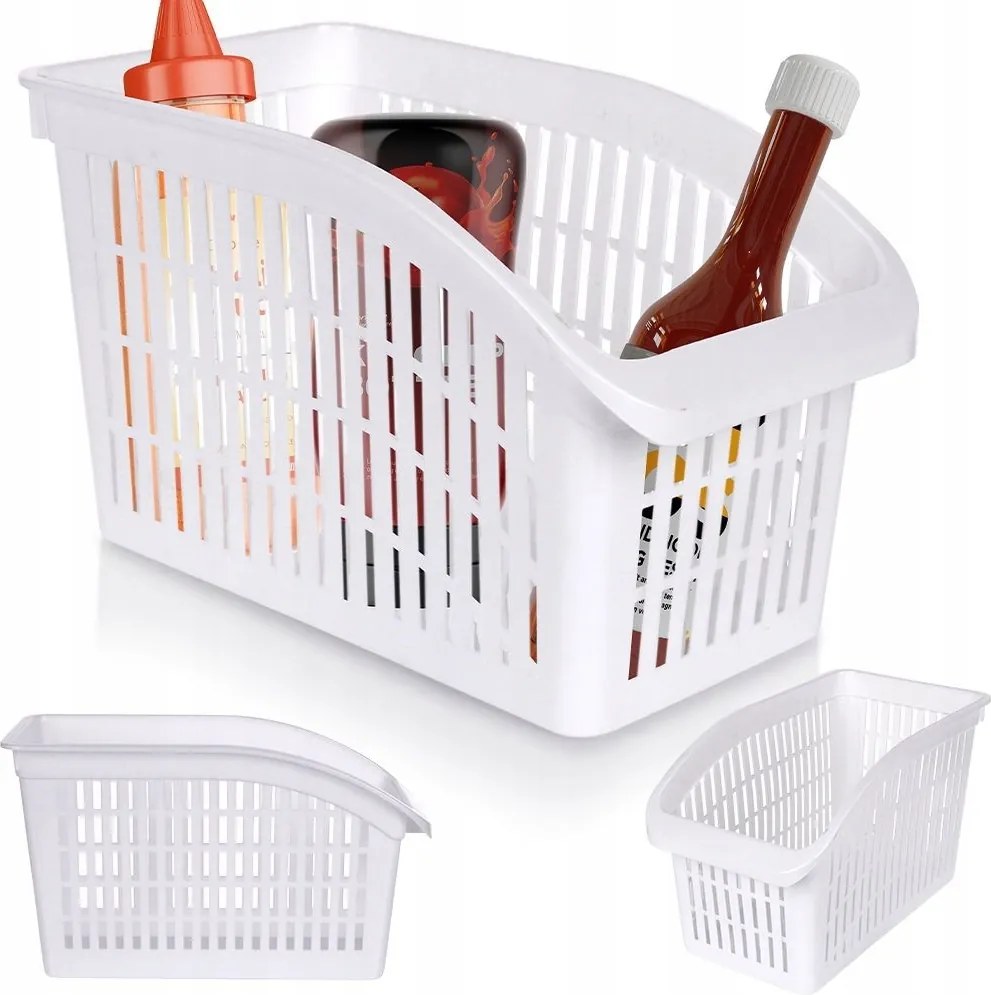 Hűtőszekrény Organizer konyhai tároló doboz élelmiszerek termékek