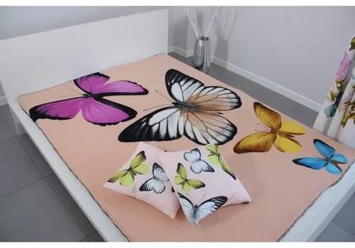 Domarex BUTTERFLY 3D takaró, krémszínű, 150 x 200 cm